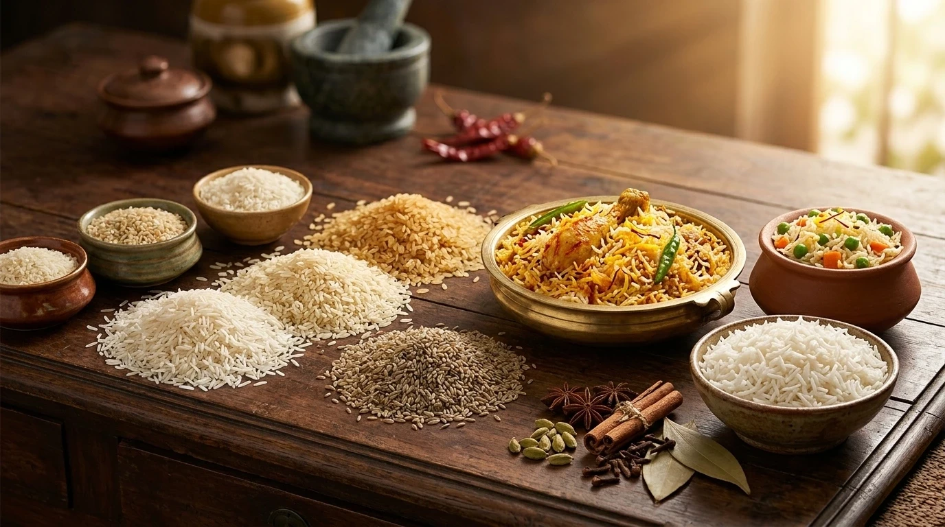 How to Choose the Best Rice for Biryani, Pulao, and Other Dishes