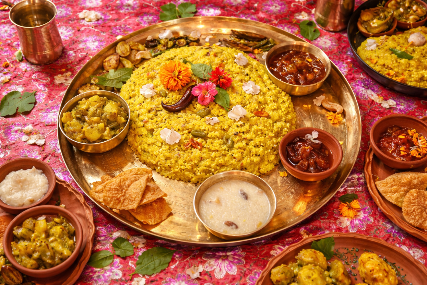 Bhoger Khichuri (Festive Bengali Khichuri)